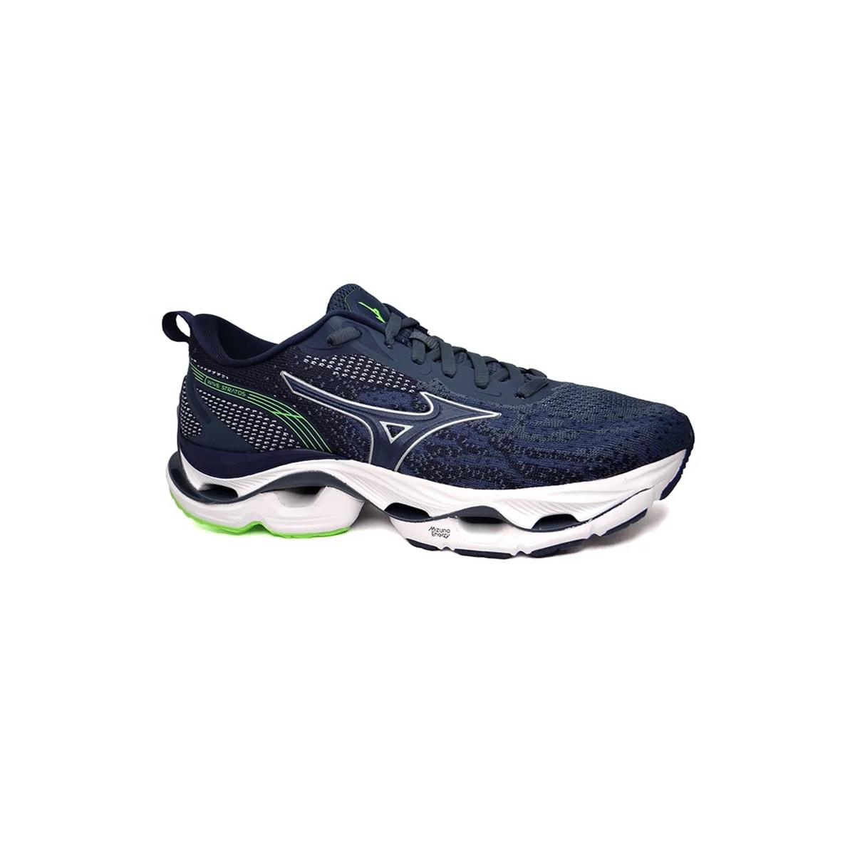 Tênis Mizuno Masculino Wave Stratos Marinho Tênis Mizuno Masculino Wave Stratos Marinho