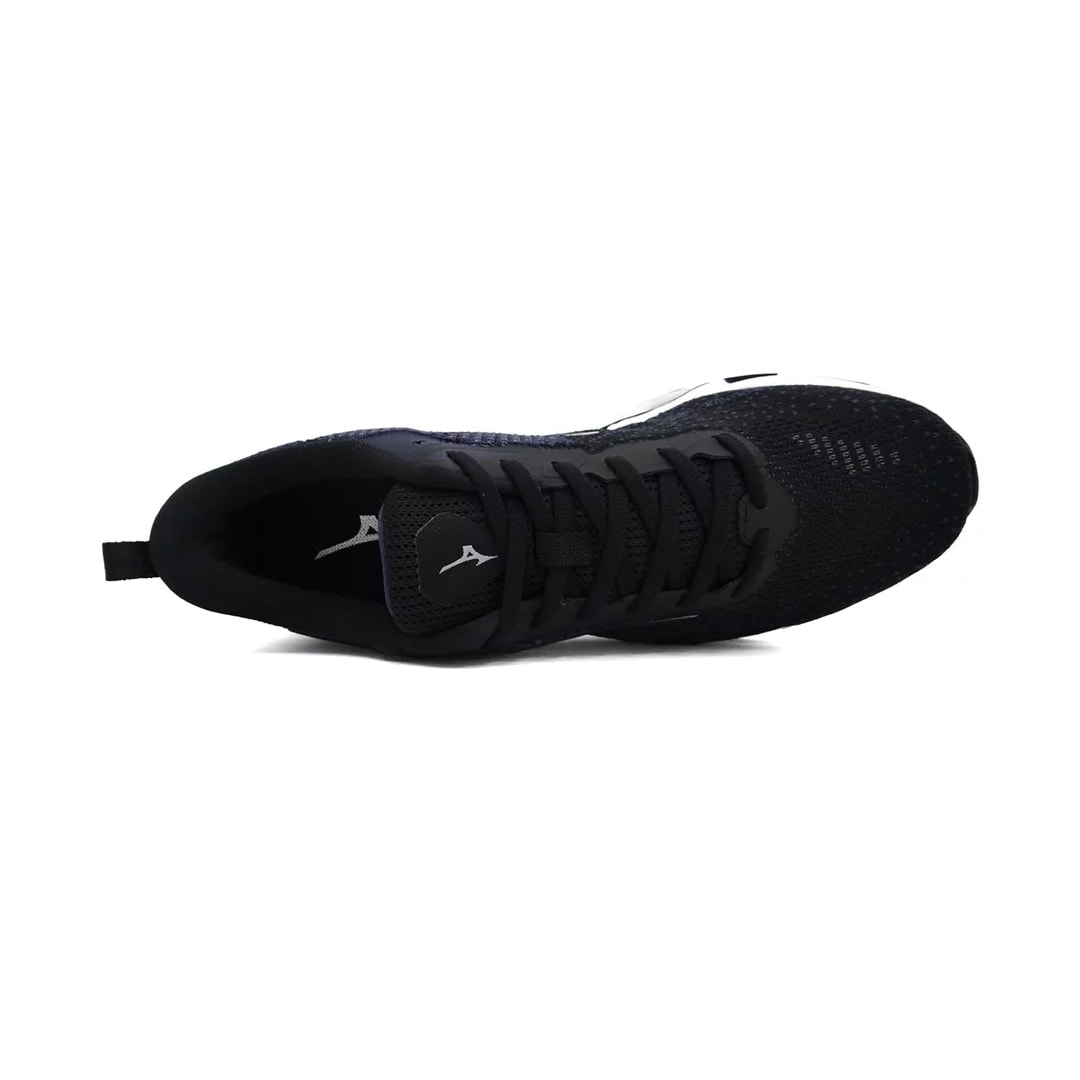 Tênis Mizuno Masculino Wave Stratos Preto/Marinho Tênis Mizuno Masculino Wave Stratos Preto/Marinho