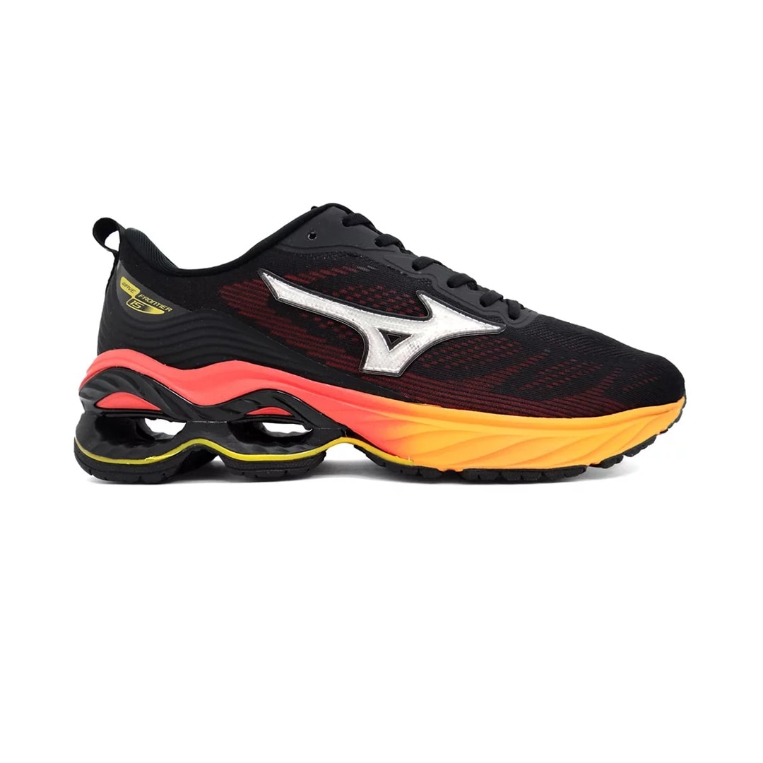 Tênis Mizuno Wave Frontier 15 Preto/Vermelho