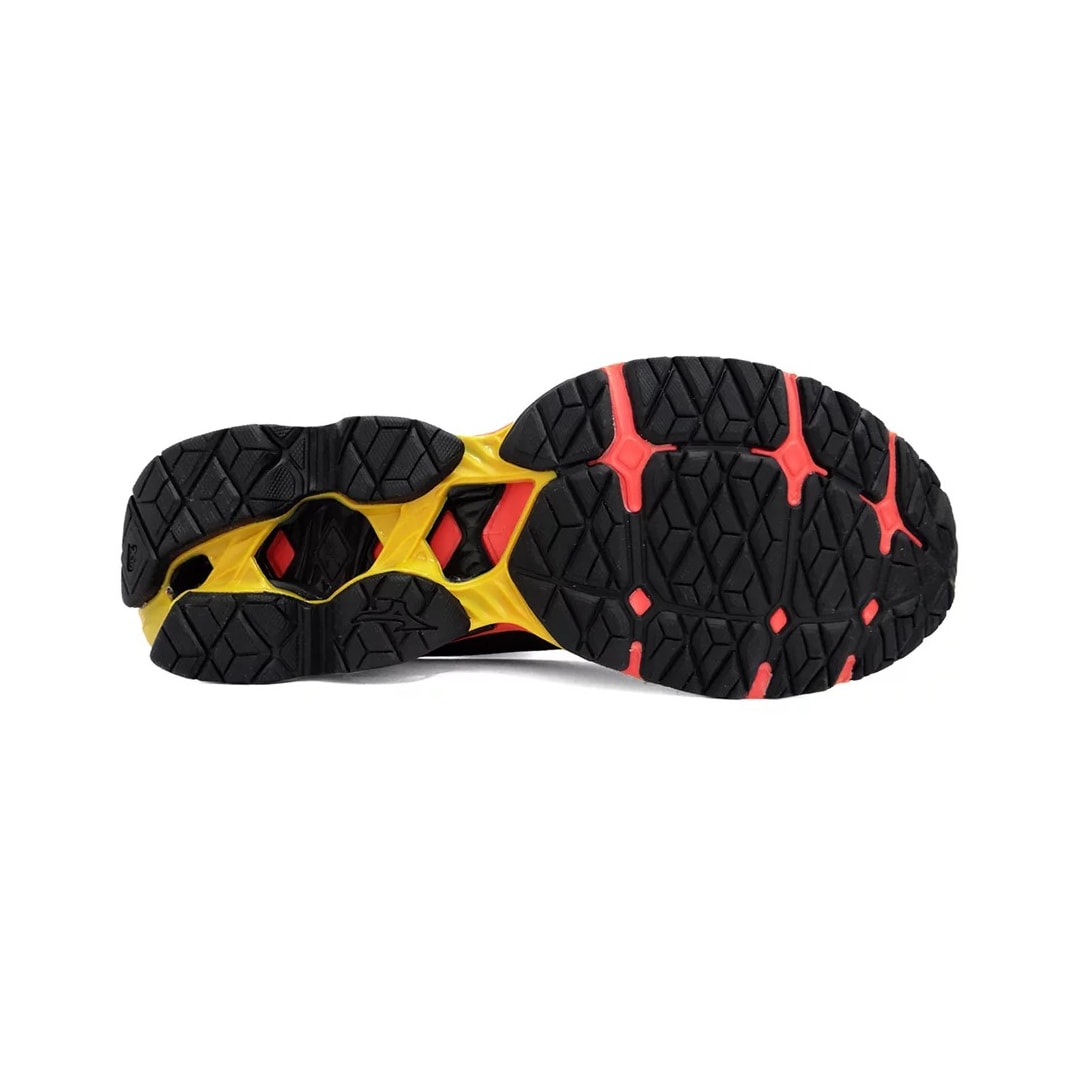 Tênis Mizuno Wave Frontier 15 Preto/Vermelho