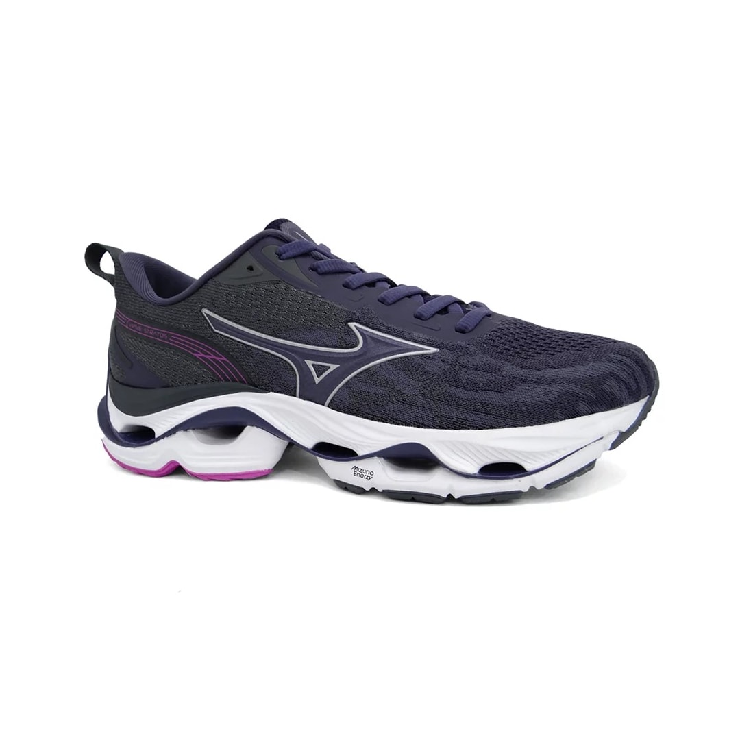 Tênis Mizuno Wave Stratos Ameixa
