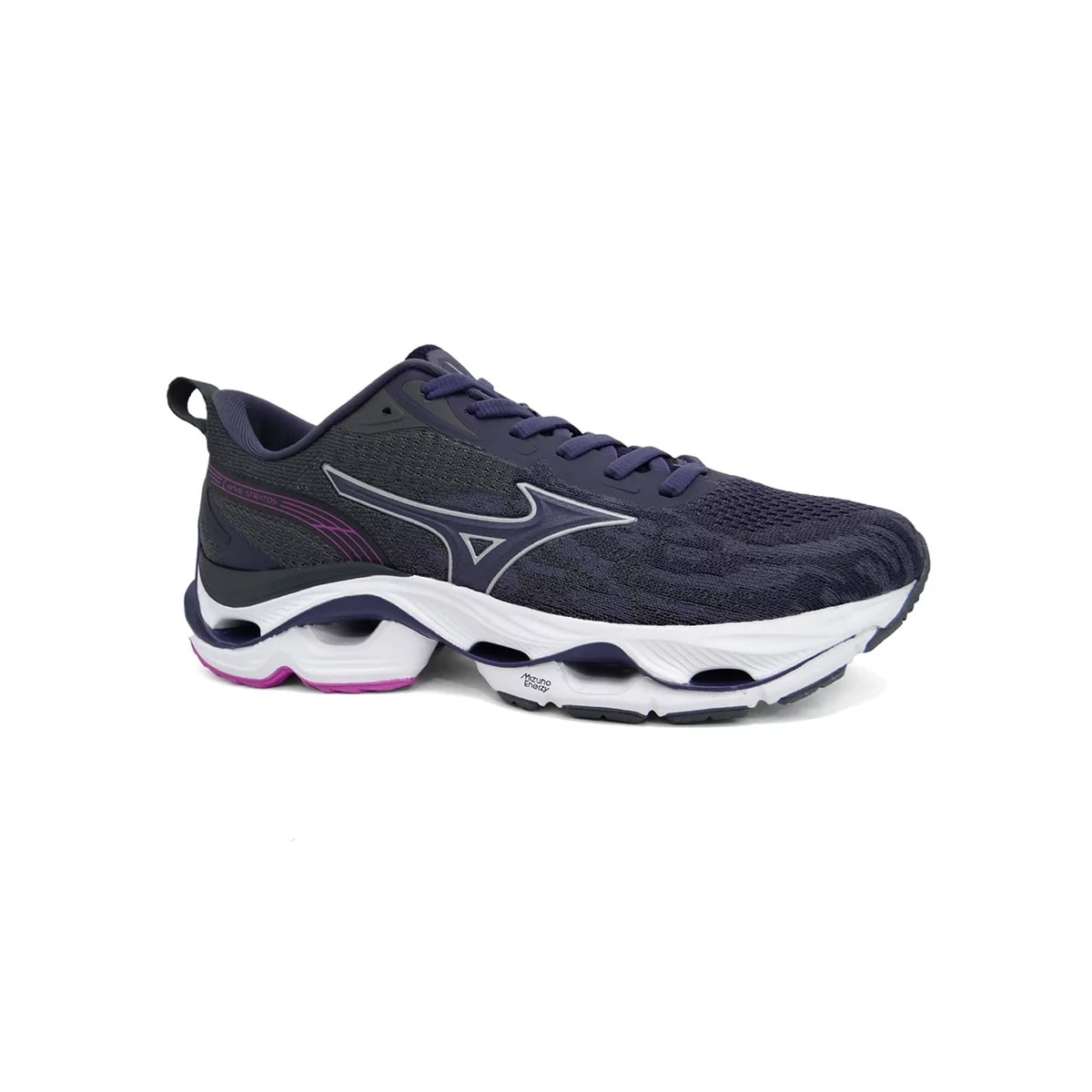 Tênis Mizuno Wave Stratos Ameixa Tênis Mizuno Wave Stratos Ameixa