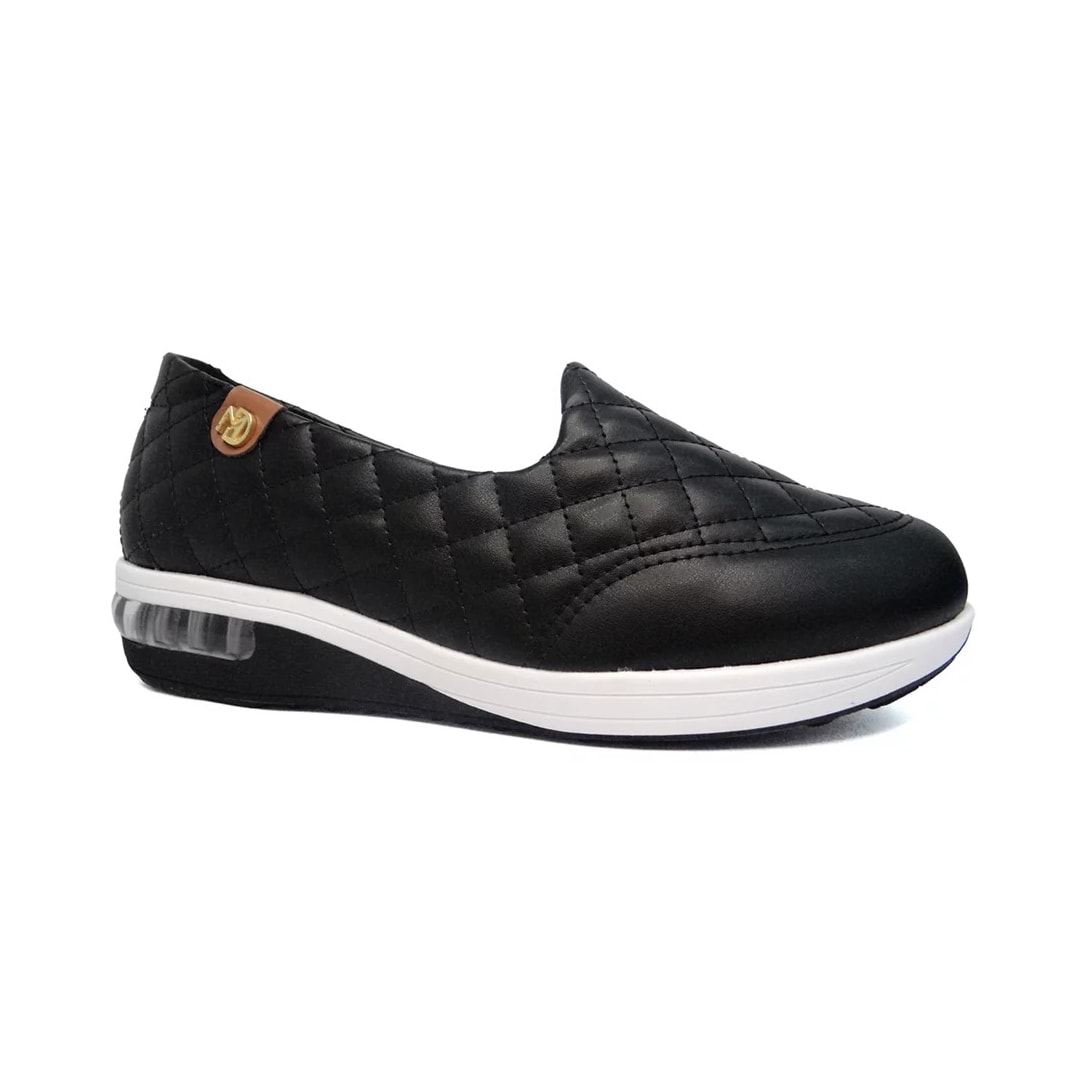 Tênis Modare Casual 7320.263 Preto/Camel