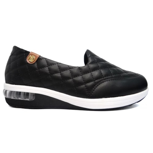 Tenis Modare Casual Feminino 7320.263 Preto/Camel