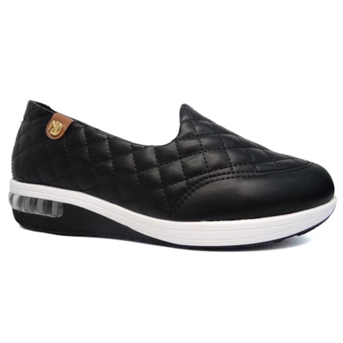 Tenis Modare Casual Feminino 7320.263 Preto/Camel