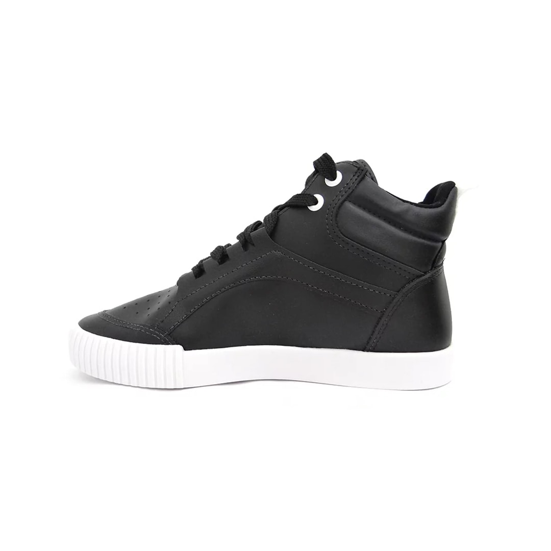Tênis Moleca Cano Alto Casual Feminino 5740.205 Preto Tênis Moleca Cano Alto Casual Feminino 5740.205 Preto