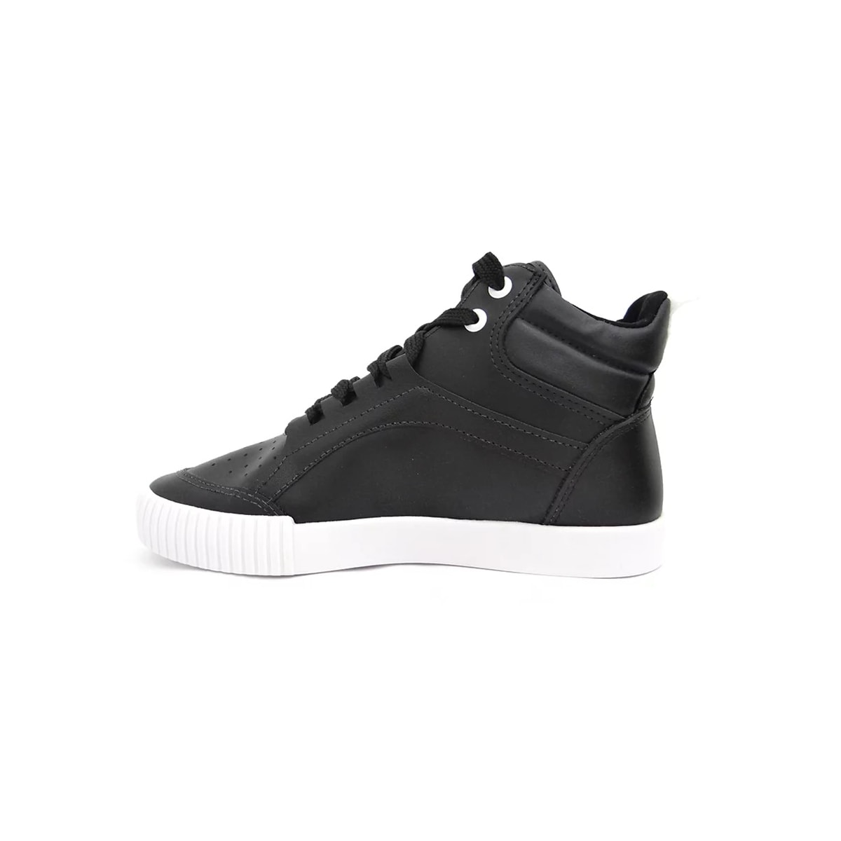 Tênis Moleca Cano Alto Casual Feminino 5740.205 Preto Tênis Moleca Cano Alto Casual Feminino 5740.205 Preto