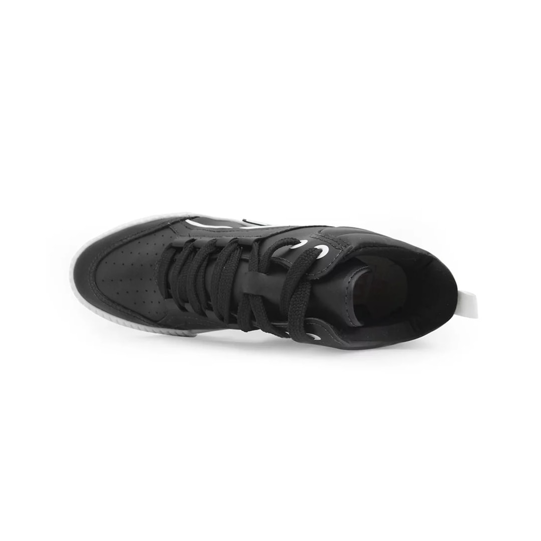 Tênis Moleca Cano Alto Casual Feminino 5740.205 Preto Tênis Moleca Cano Alto Casual Feminino 5740.205 Preto