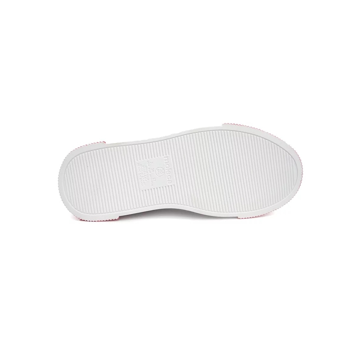 Tênis Moleca Casual 5759.105 Branco/Coral Tênis Moleca Casual 5759.105 Branco/Coral