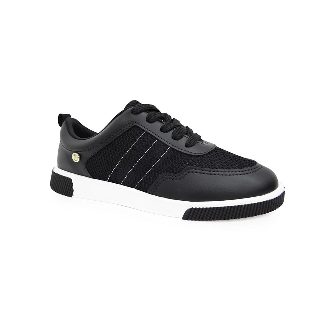Tênis Moleca Casual 5759.105 Preto Tênis Moleca Casual 5759.105 Preto