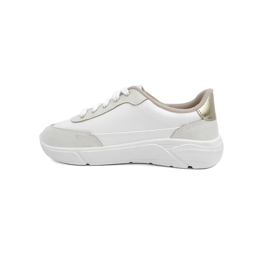 Tênis Moleca Casual 5764.102 Branco/Off/Dourado Tênis Moleca Casual 5764.102 Branco/Off/Dourado