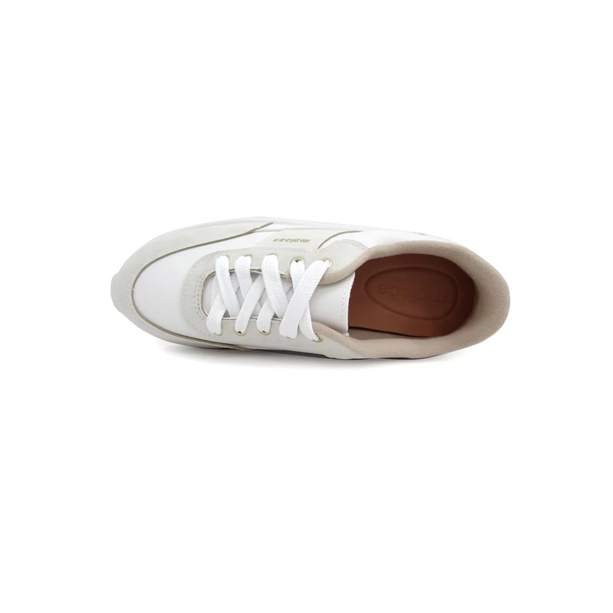 Tênis Moleca Casual 5764.102 Branco/Off/Dourado Tênis Moleca Casual 5764.102 Branco/Off/Dourado