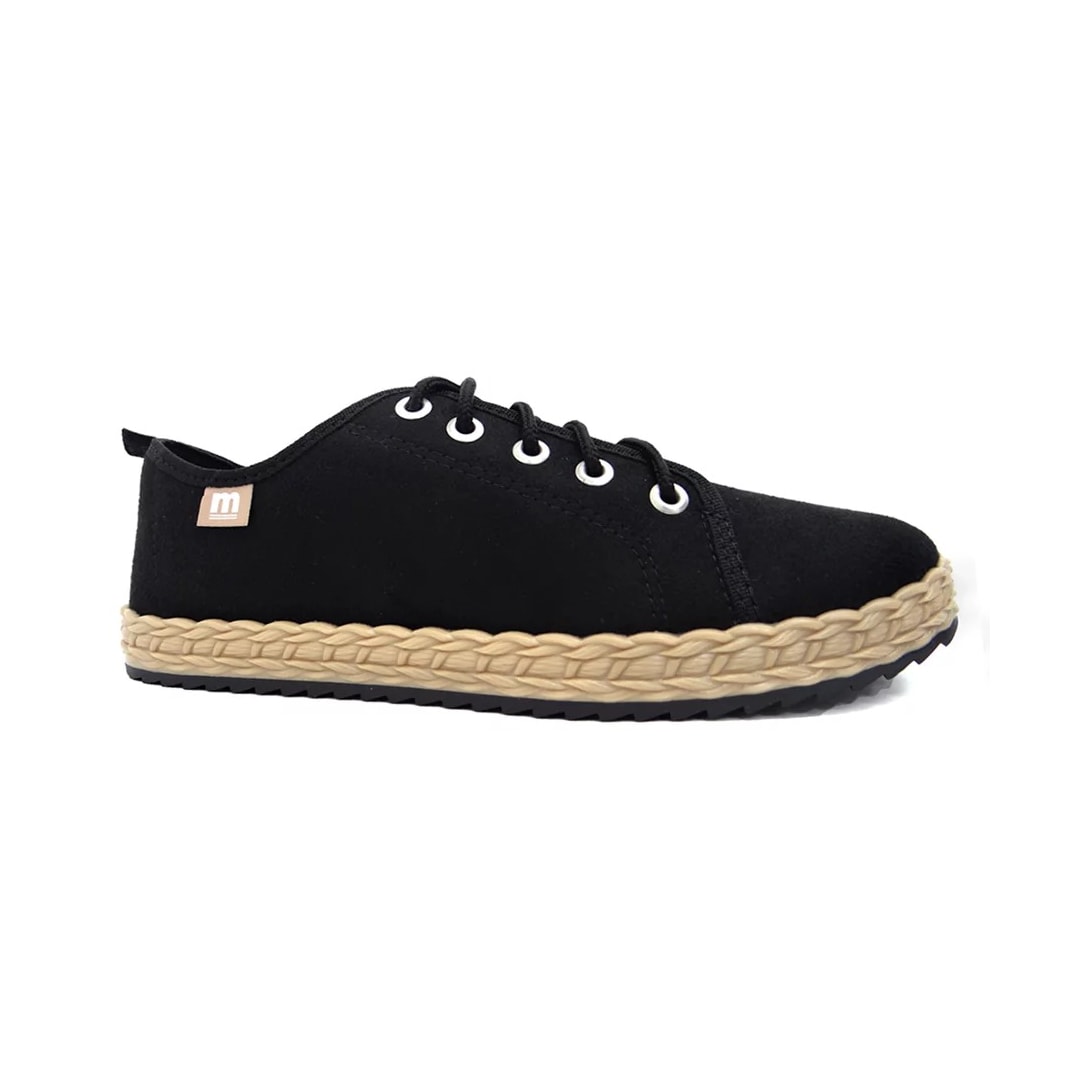 Tênis Moleca Casual Camurça 5696.303 Preto Tênis Moleca Casual Camurça 5696.303 Preto