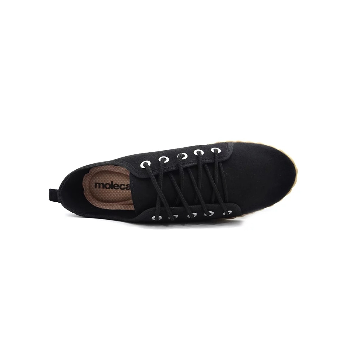 Tênis Moleca Casual Camurça 5696.303 Preto Tênis Moleca Casual Camurça 5696.303 Preto