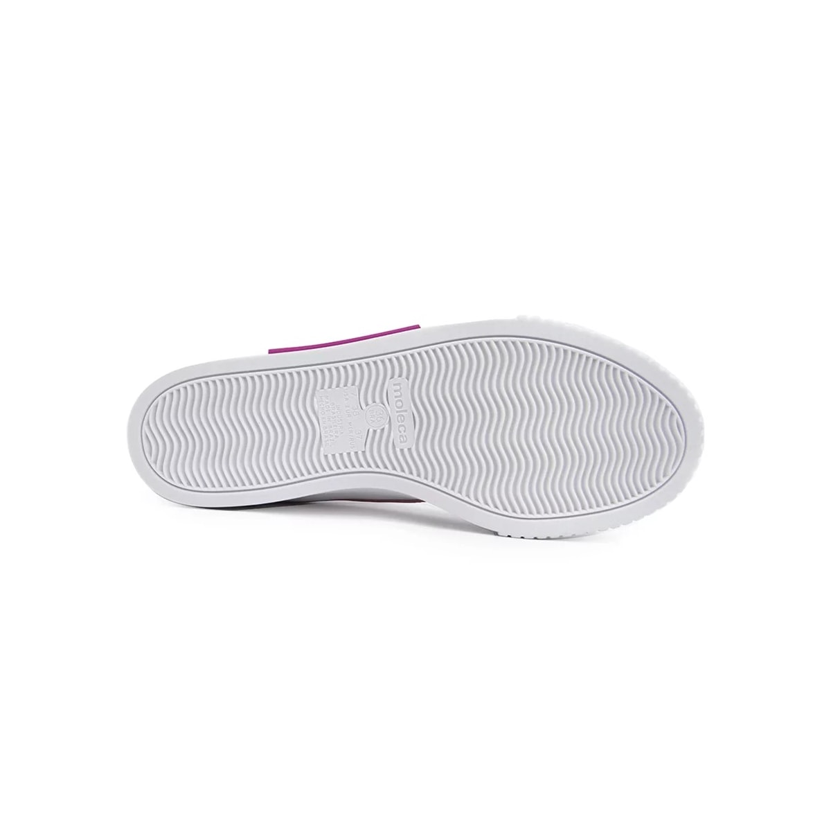 Tênis Moleca Casual Feminino 5740.207 Branco/Fucsia Tênis Moleca Casual Feminino 5740.207 Branco/Fucsia
