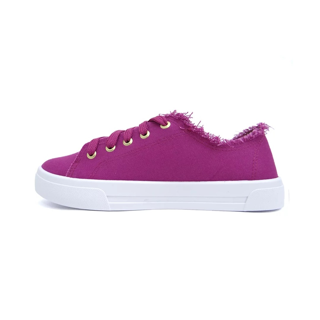 Tênis Moleca Casual Lona 5667.322 Magenta Tênis Moleca Casual Lona 5667.322 Magenta