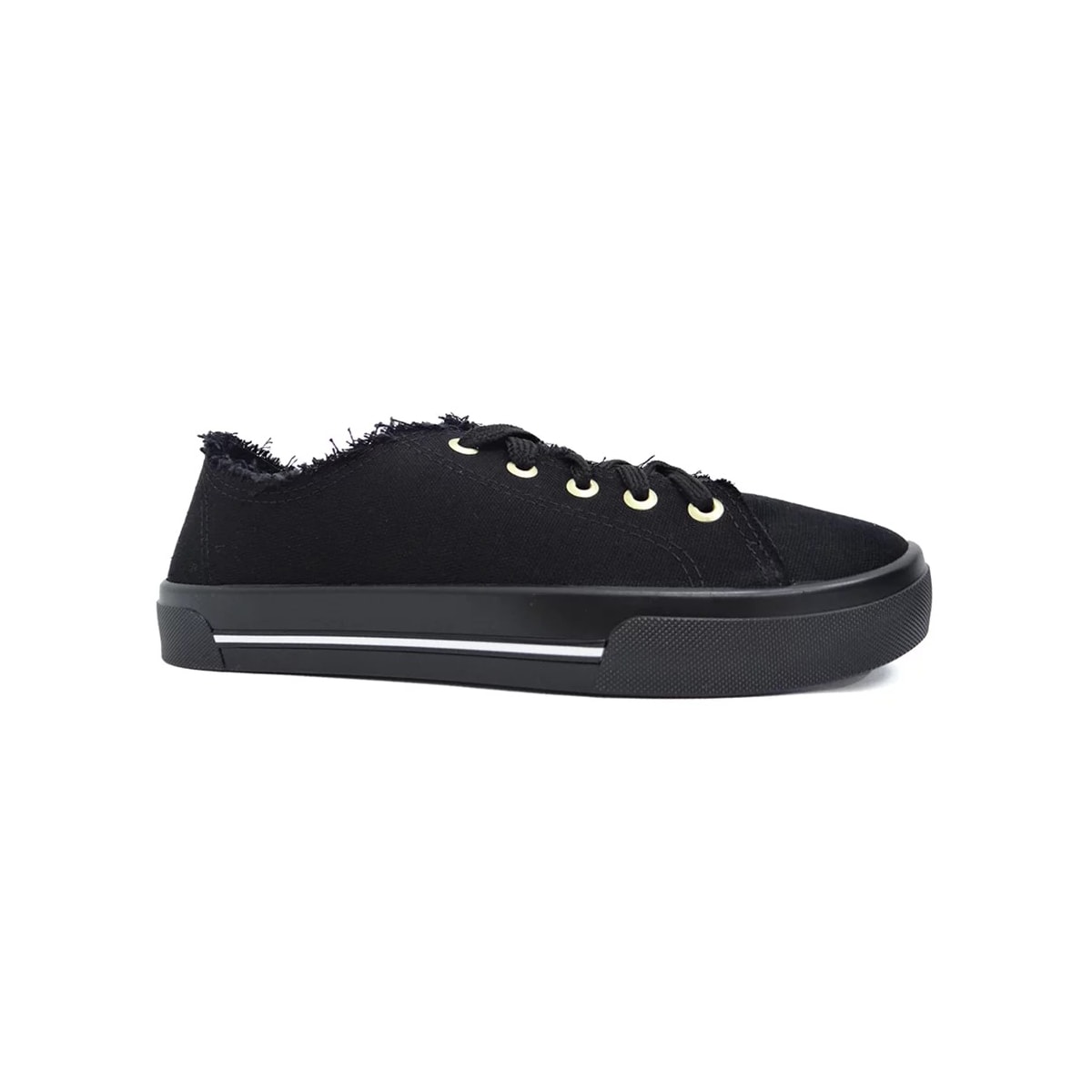 Tênis Moleca Casual Lona 5667.322 Preto Tênis Moleca Casual Lona 5667.322 Preto