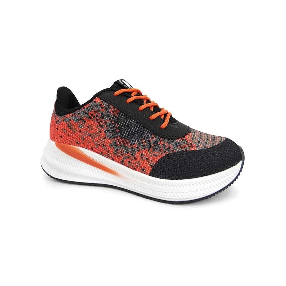 Tênis Molekinho Casual Infantil Menino 2841.104 Laranja/Preto Tênis Molekinho Casual Infantil Menino 2841.104 Laranja/Preto