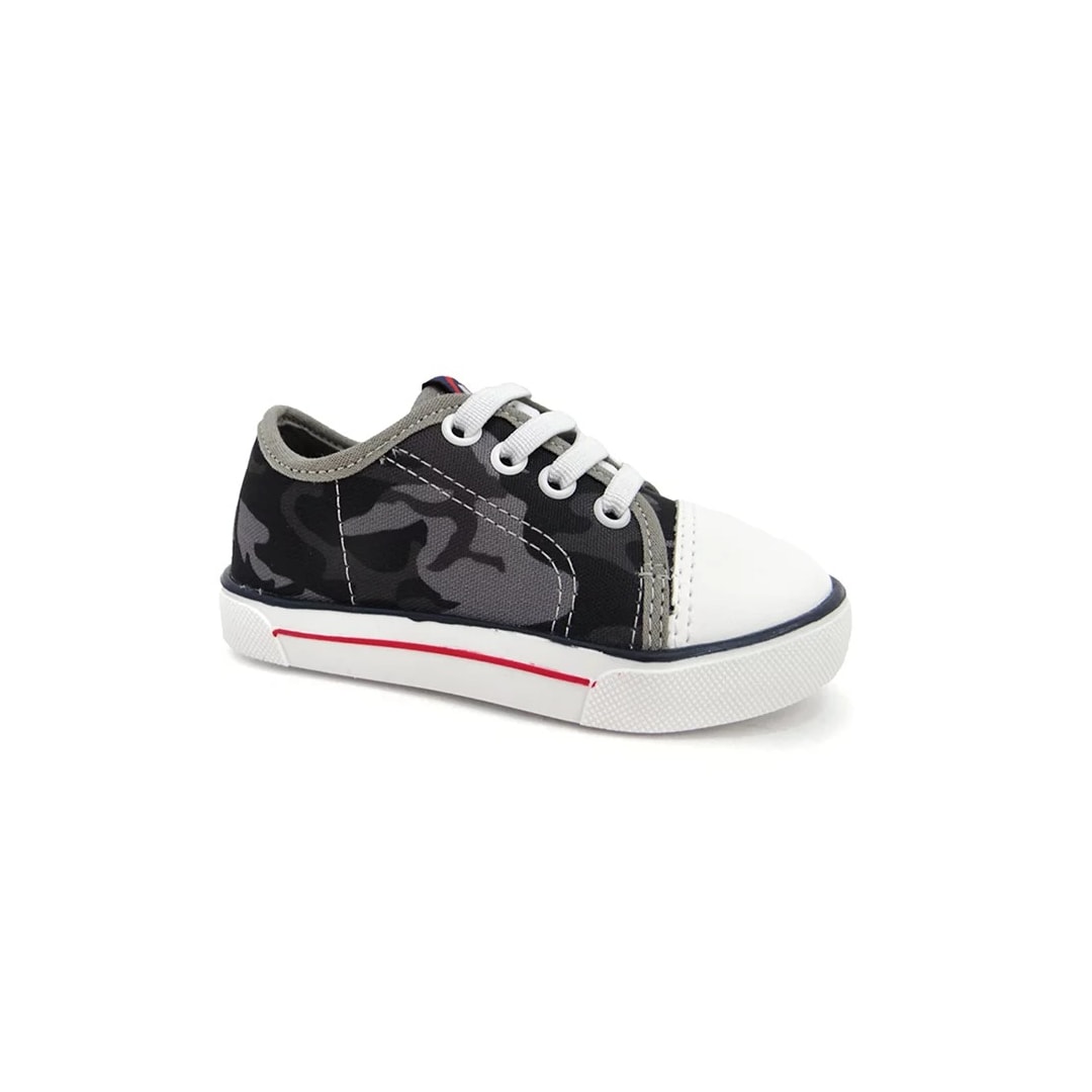 Tênis Molekinho Infantil Baby 2133.649 Preto/Branco