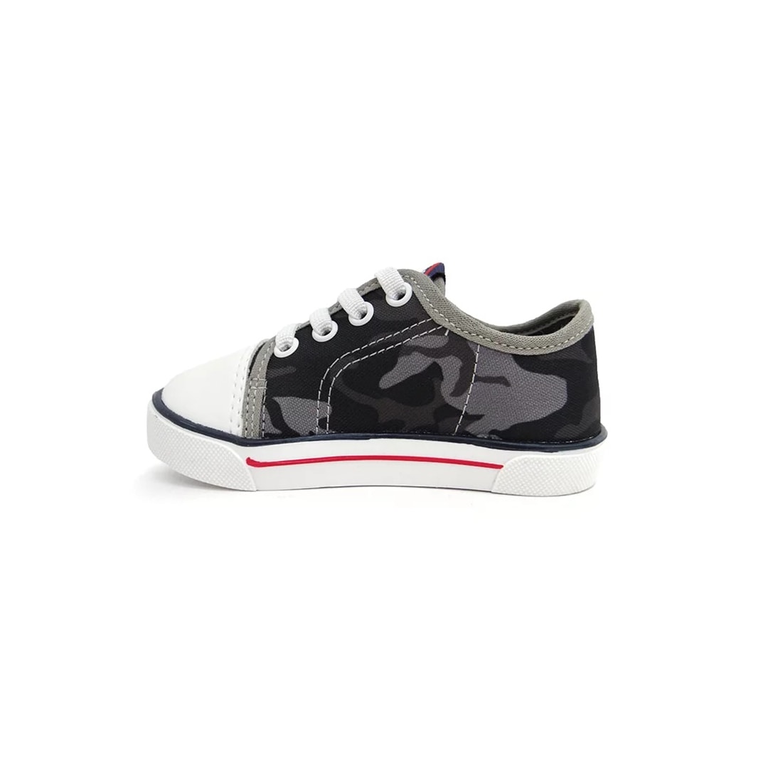 Tênis Molekinho Infantil Baby 2133.649 Preto/Branco