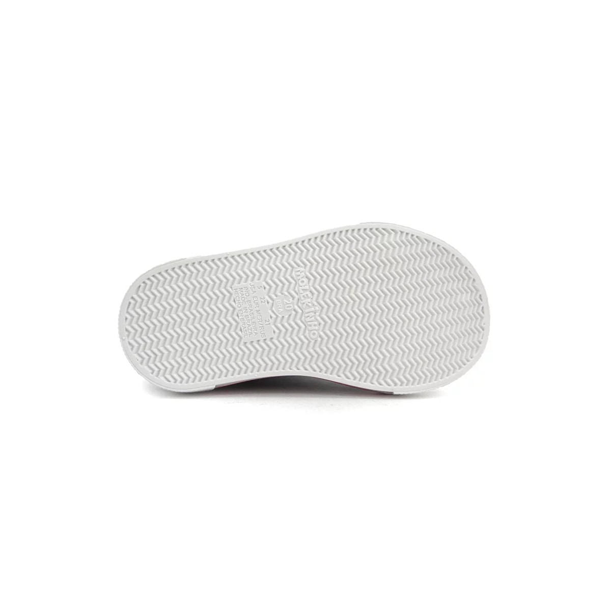 Tênis Molekinho Infantil Baby 2133.649 Preto/Branco Tênis Molekinho Infantil Baby 2133.649 Preto/Branco