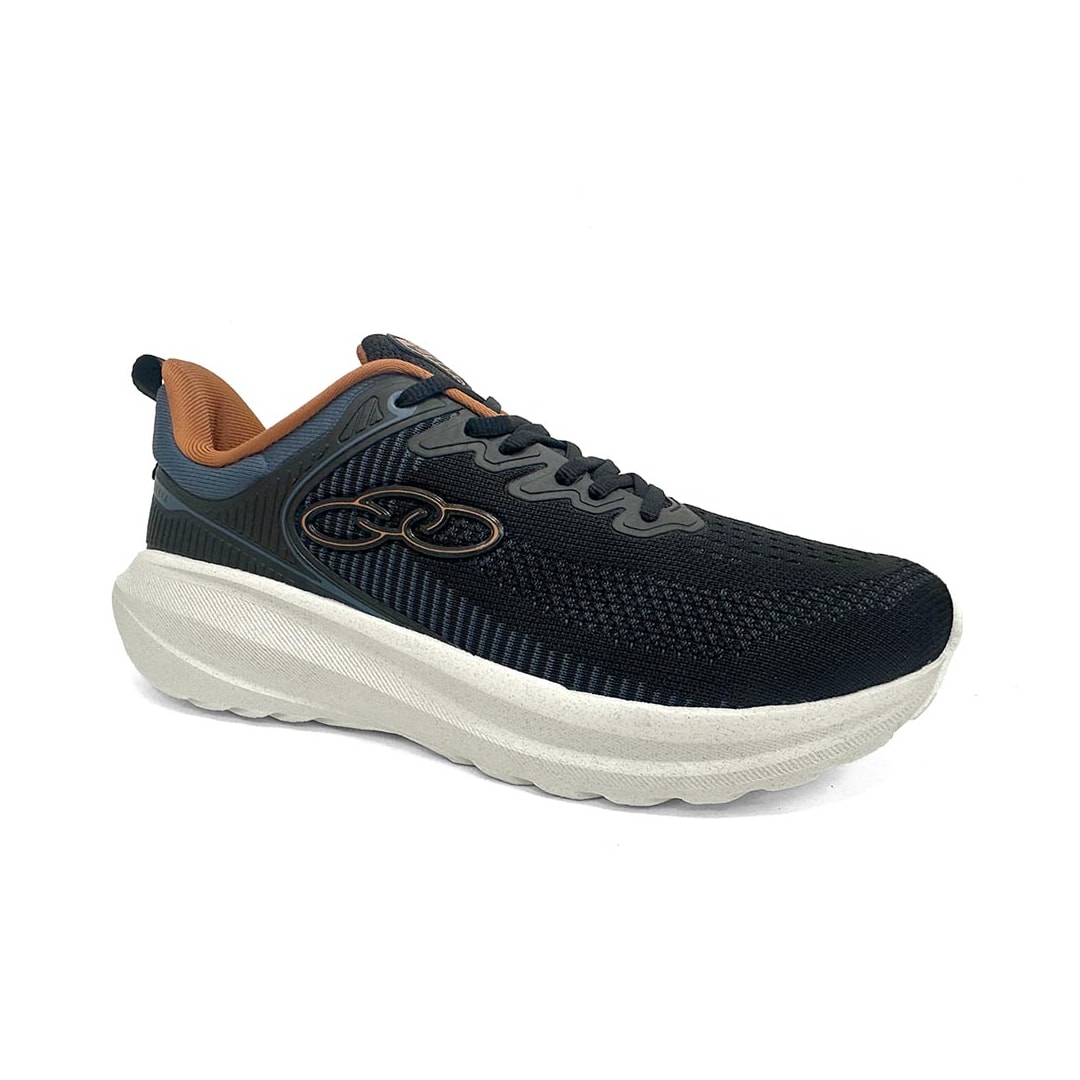 Tênis Olympikus Caminhada Masculino Curva Preto