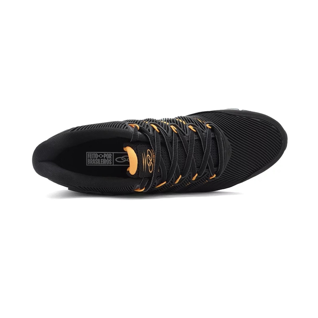 Tênis Olympikus Dynamic 343 Preto/Laranja