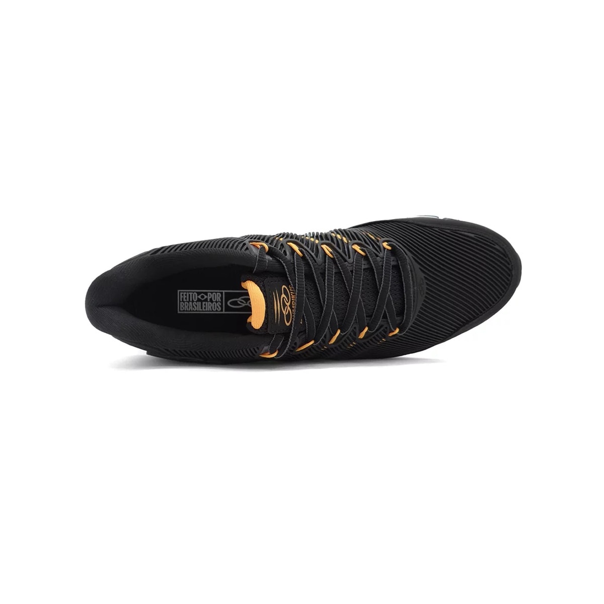 Tênis Olympikus Dynamic 343 Preto/Laranja Tênis Olympikus Dynamic 343 Preto/Laranja