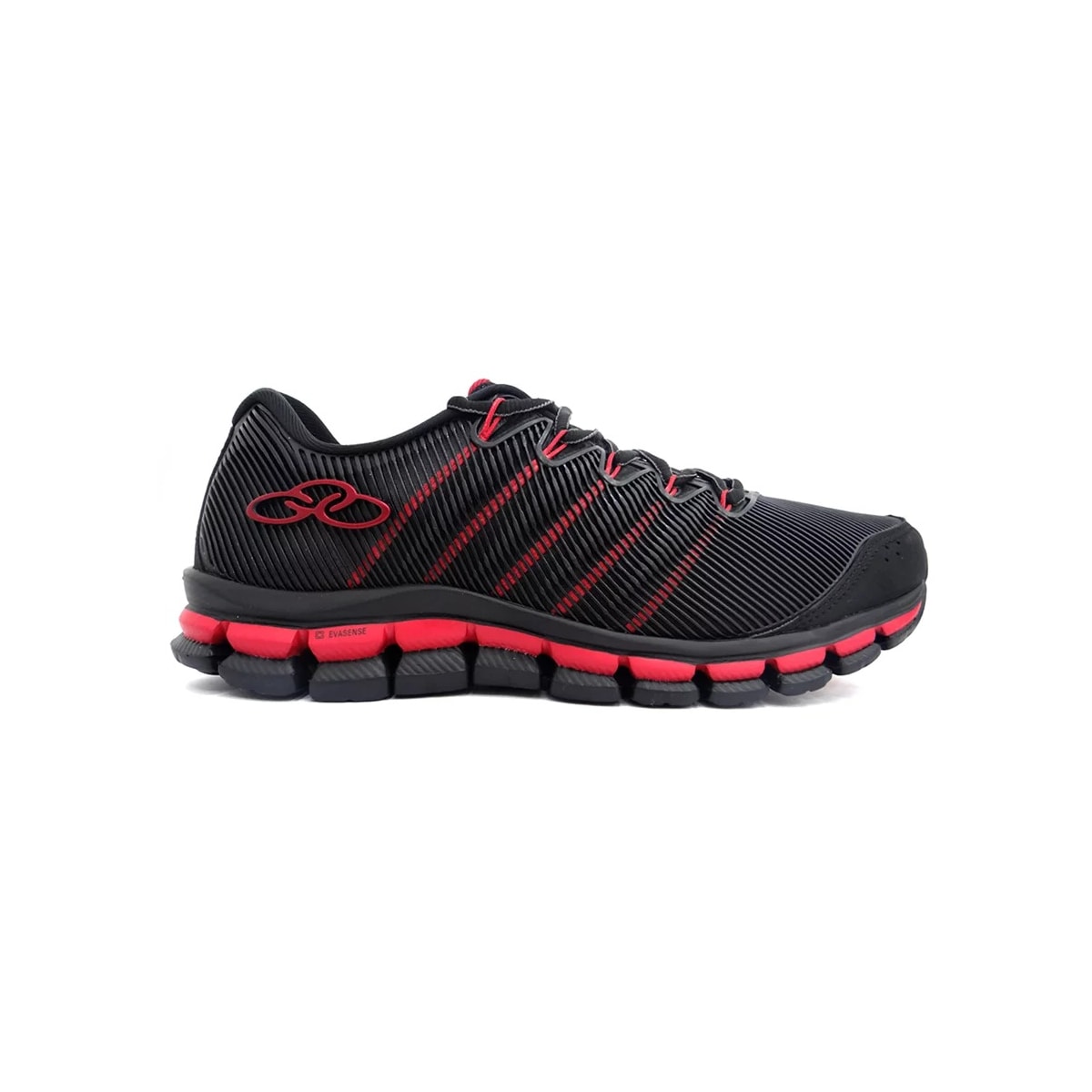 Tênis Olympikus Dynamic 343 Preto/Vermelho Tênis Olympikus Dynamic 343 Preto/Vermelho