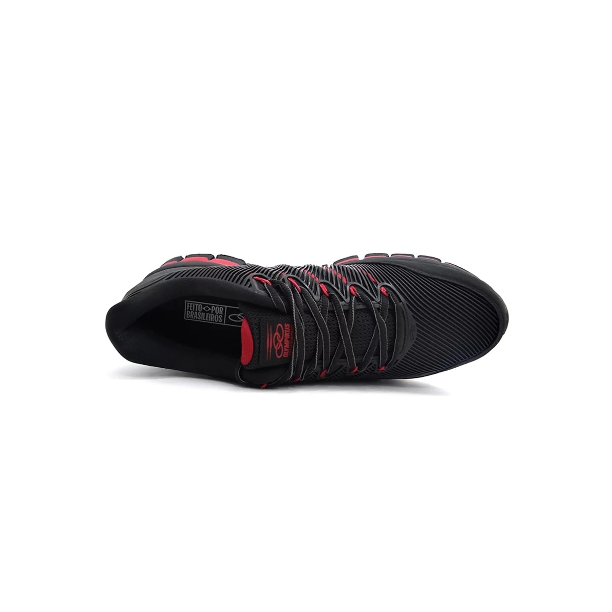 Tênis Olympikus Dynamic 343 Preto/Vermelho Tênis Olympikus Dynamic 343 Preto/Vermelho