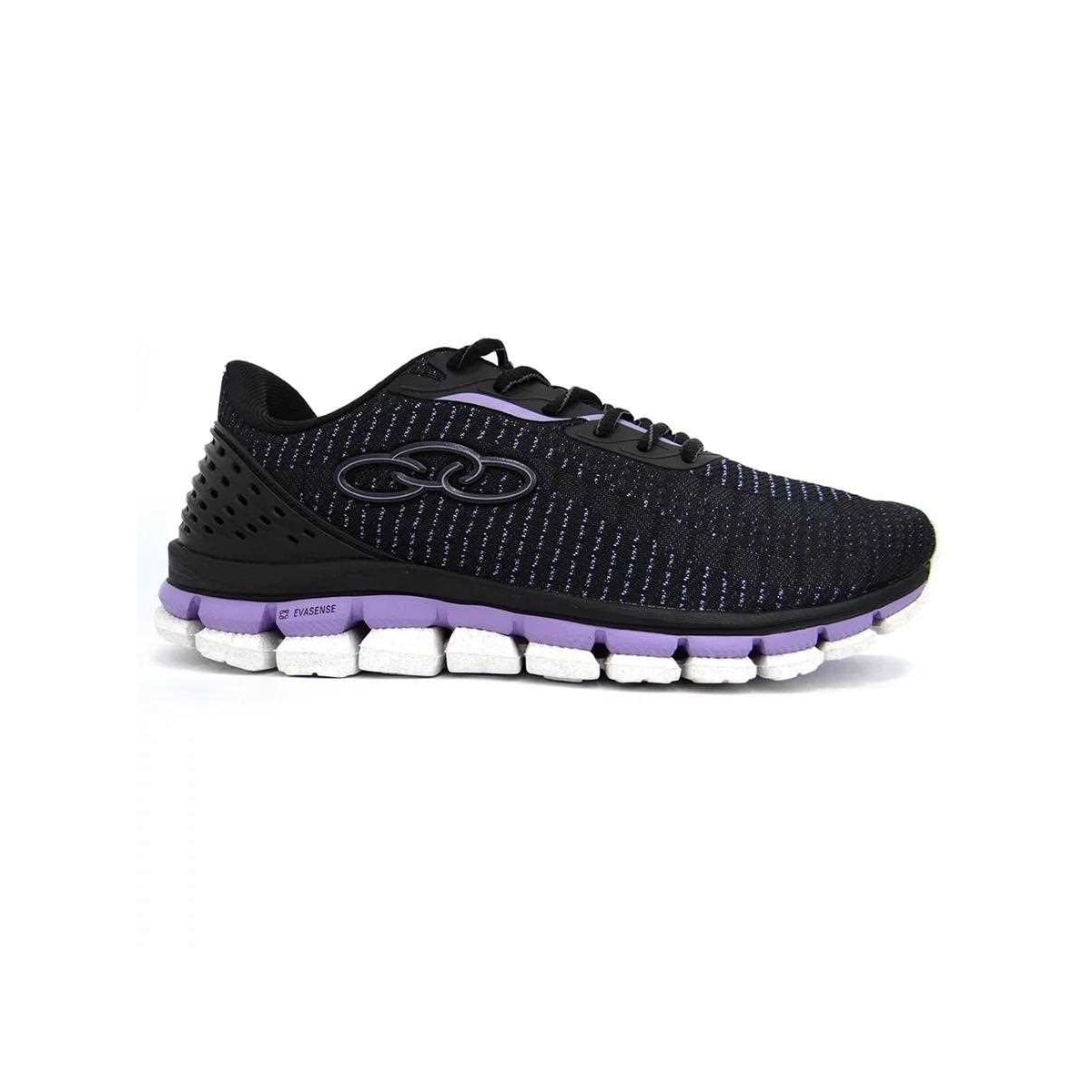 Tênis Olympikus Esporte Estilo 2 Preto/Roxo Tênis Olympikus Esporte Estilo 2 Preto/Roxo