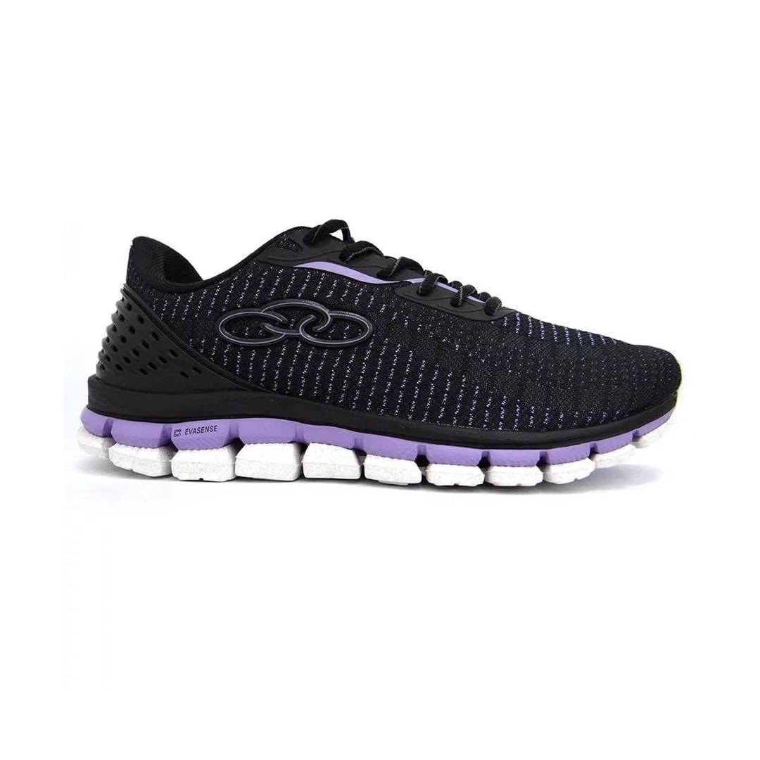 Tênis Olympikus Esporte Estilo 2 Preto/Roxo Tênis Olympikus Esporte Estilo 2 Preto/Roxo