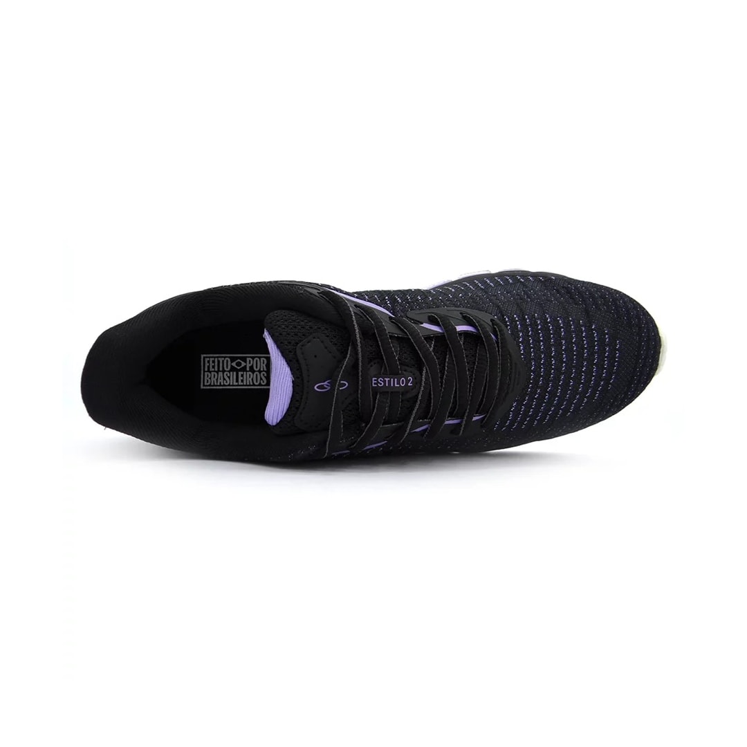 Tênis Olympikus Esporte Estilo 2 Preto/Roxo