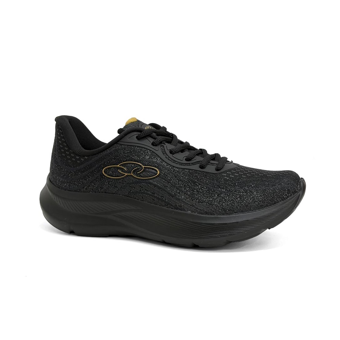 Tênis Olympikus Esporte Vênus 3 - O28077 (56) Preto/Dourado