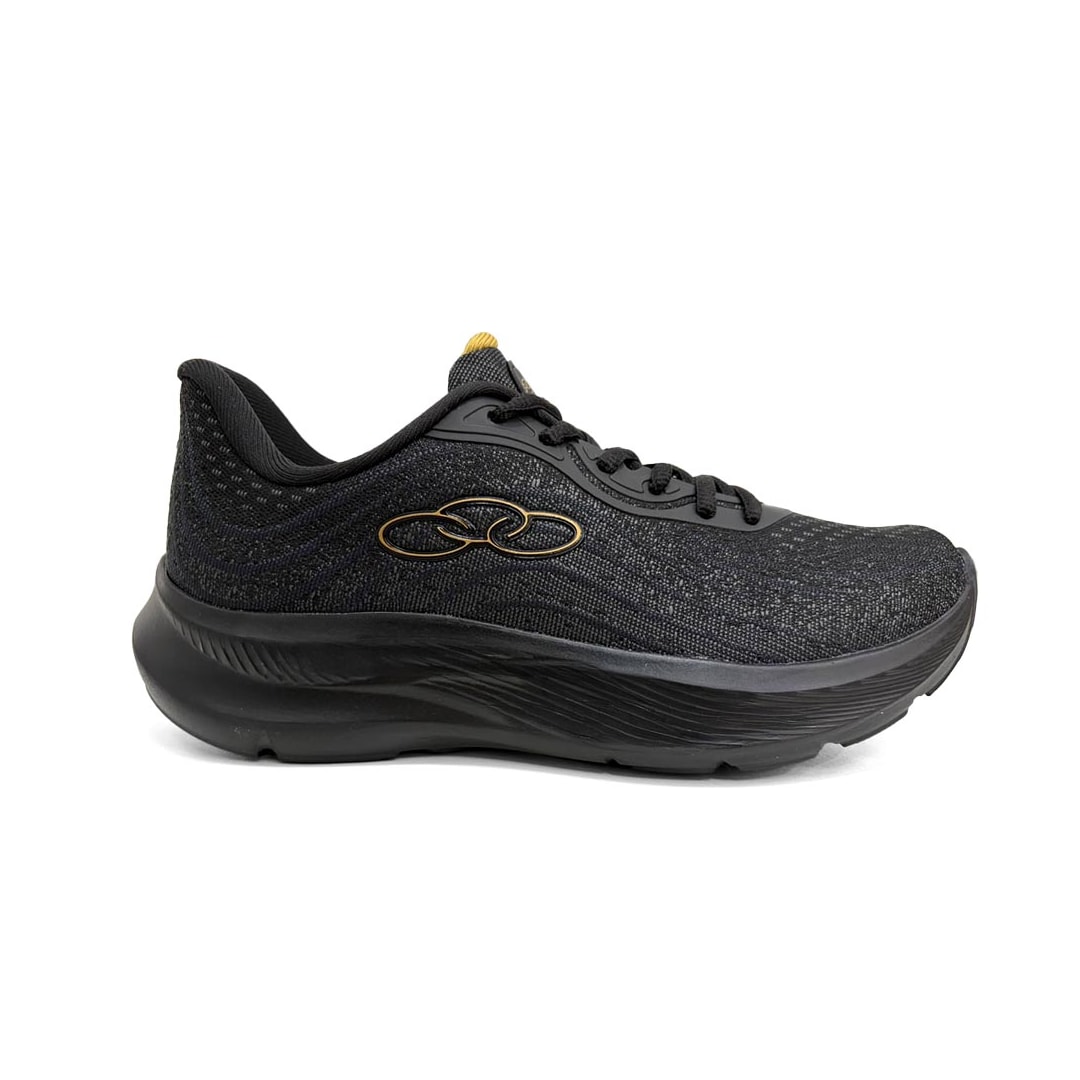 Tênis Olympikus Esporte Vênus 3 - O28077 (56) Preto/Dourado Tênis Olympikus Esporte Vênus 3 - O28077 (56) Preto/Dourado