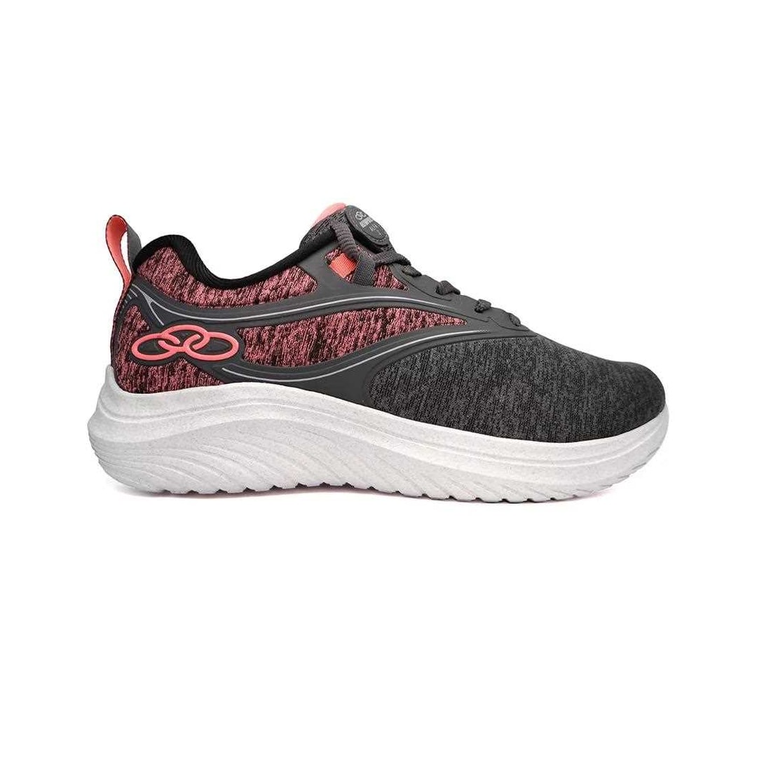 Tênis Olympikus Feminino Alfa 2 Chumbo/Coral