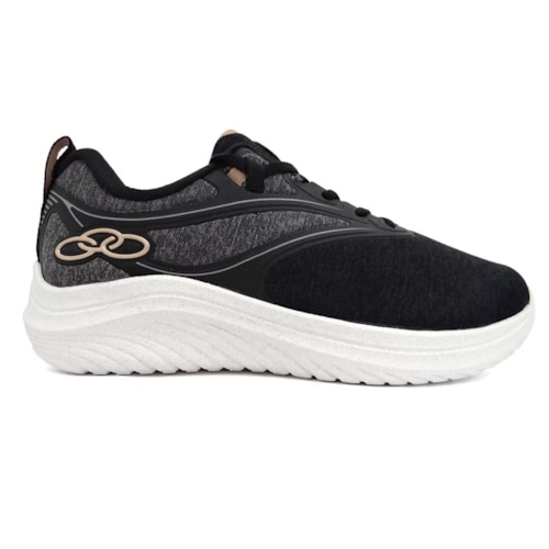 Tenis Olympikus Feminino Alfa 2 Preto/Dusty