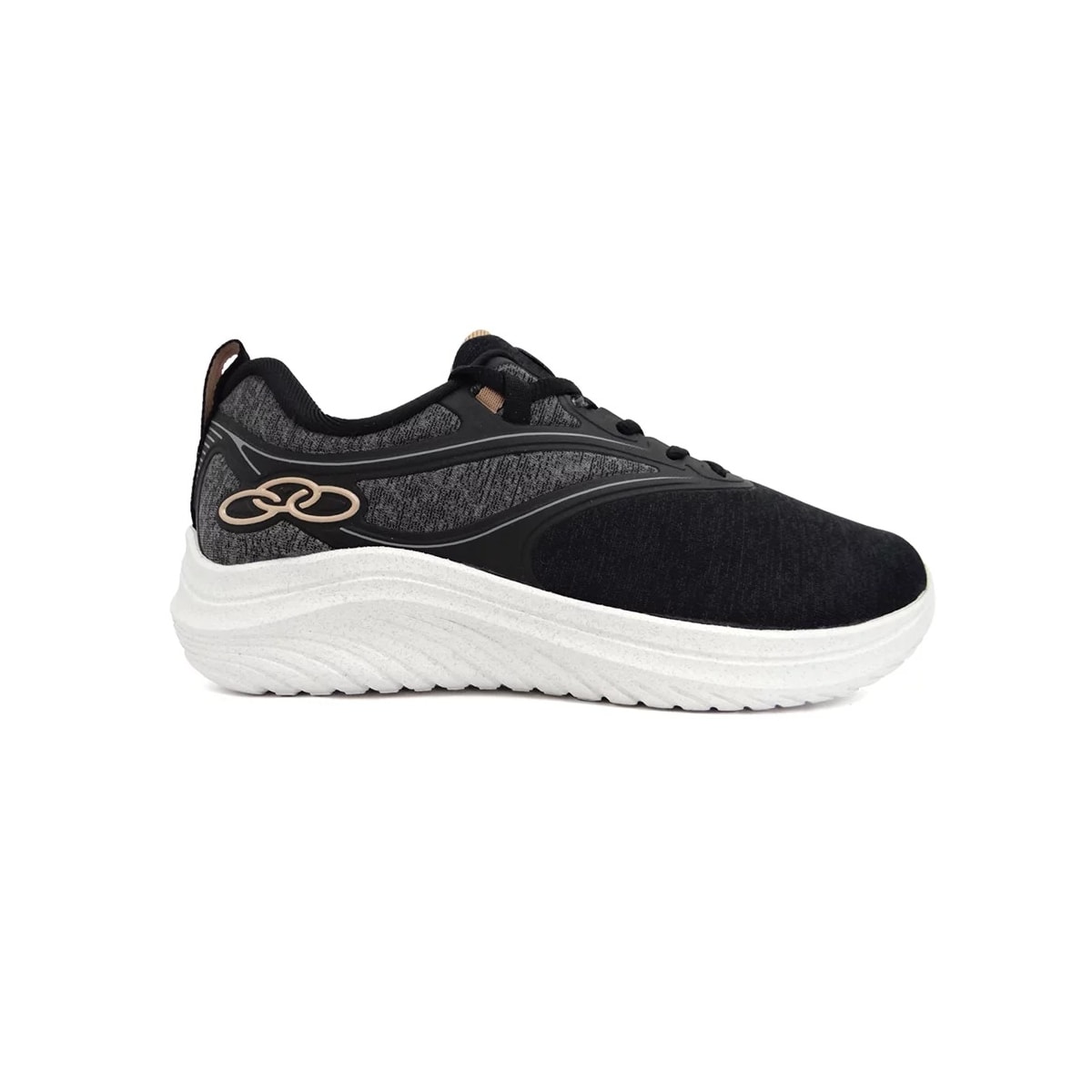 Tênis Olympikus Feminino Alfa 2 Preto/Dusty Tênis Olympikus Feminino Alfa 2 Preto/Dusty