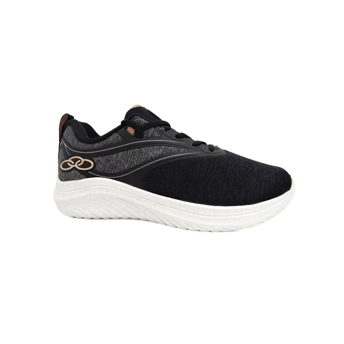Tênis Olympikus Feminino Alfa 2 Preto/Dusty Tênis Olympikus Feminino Alfa 2 Preto/Dusty