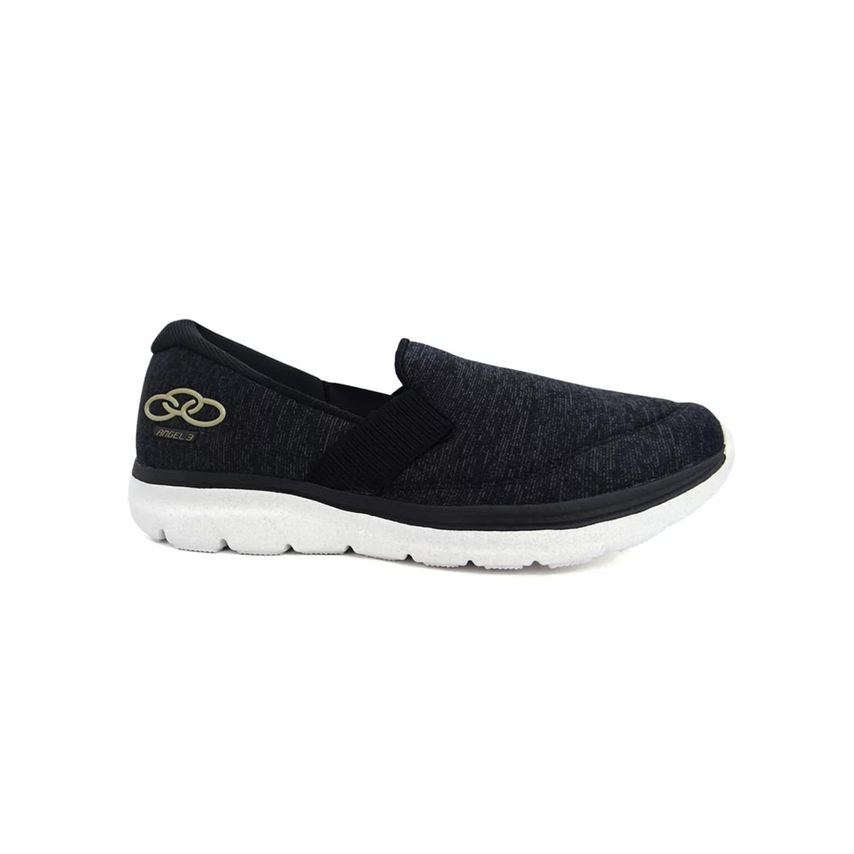 Tênis Olympikus Feminino Angel 3 Preto/Dourado Tênis Olympikus Feminino Angel 3 Preto/Dourado