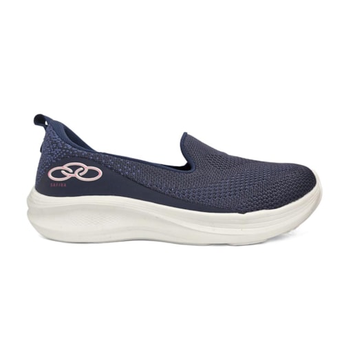 Detalhe - Tênis Olympikus Feminino Casual Safira Marinho