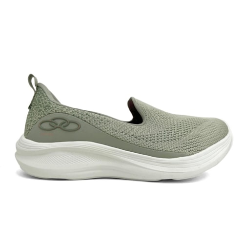 Detalhe - Tênis Olympikus Feminino Casual Safira Musgo