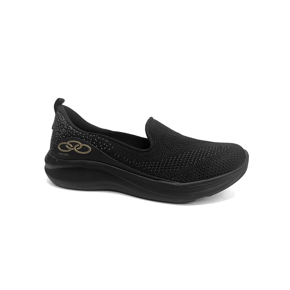 Tênis Olympikus Feminino Casual Safira Preto Tênis Olympikus Feminino Casual Safira Preto