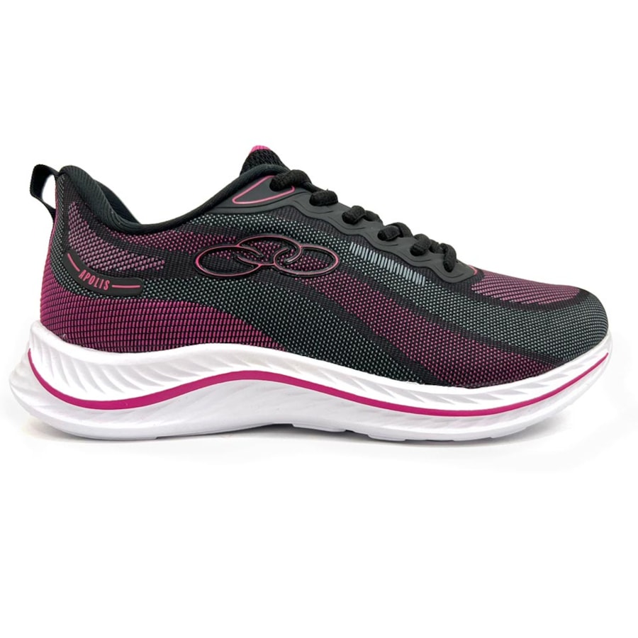 Tênis Olympikus Feminino Esporte Apolis Preto