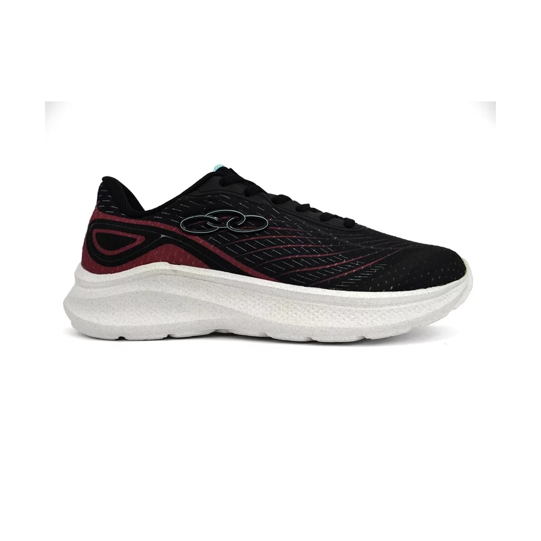 Tênis Olympikus Feminino Luna 2 Preto/Hibisco Tênis Olympikus Feminino Luna 2 Preto/Hibisco