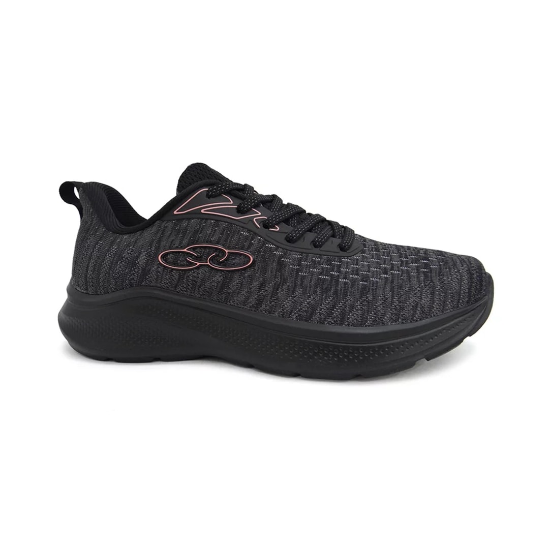Tênis Olympikus Feminino Nyx Preto/Chumbo