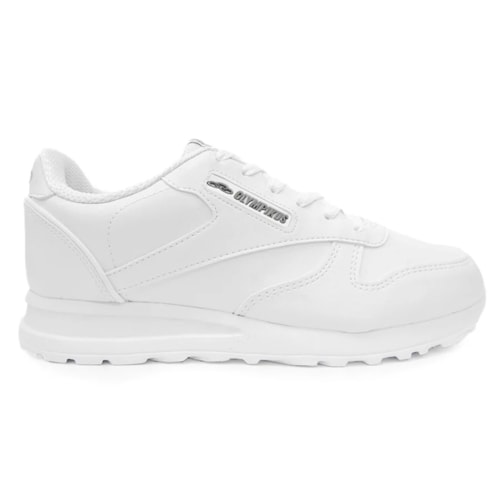 Detalhe - Tênis Olympikus Jogging / 100 Branco