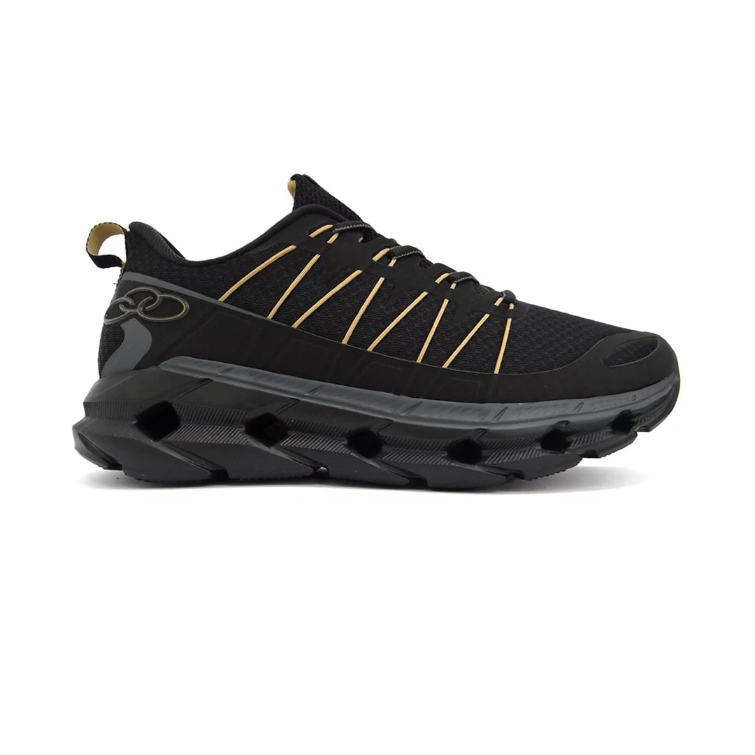 Tênis Olympikus Masculino Cyber 3 Preto/Dourado