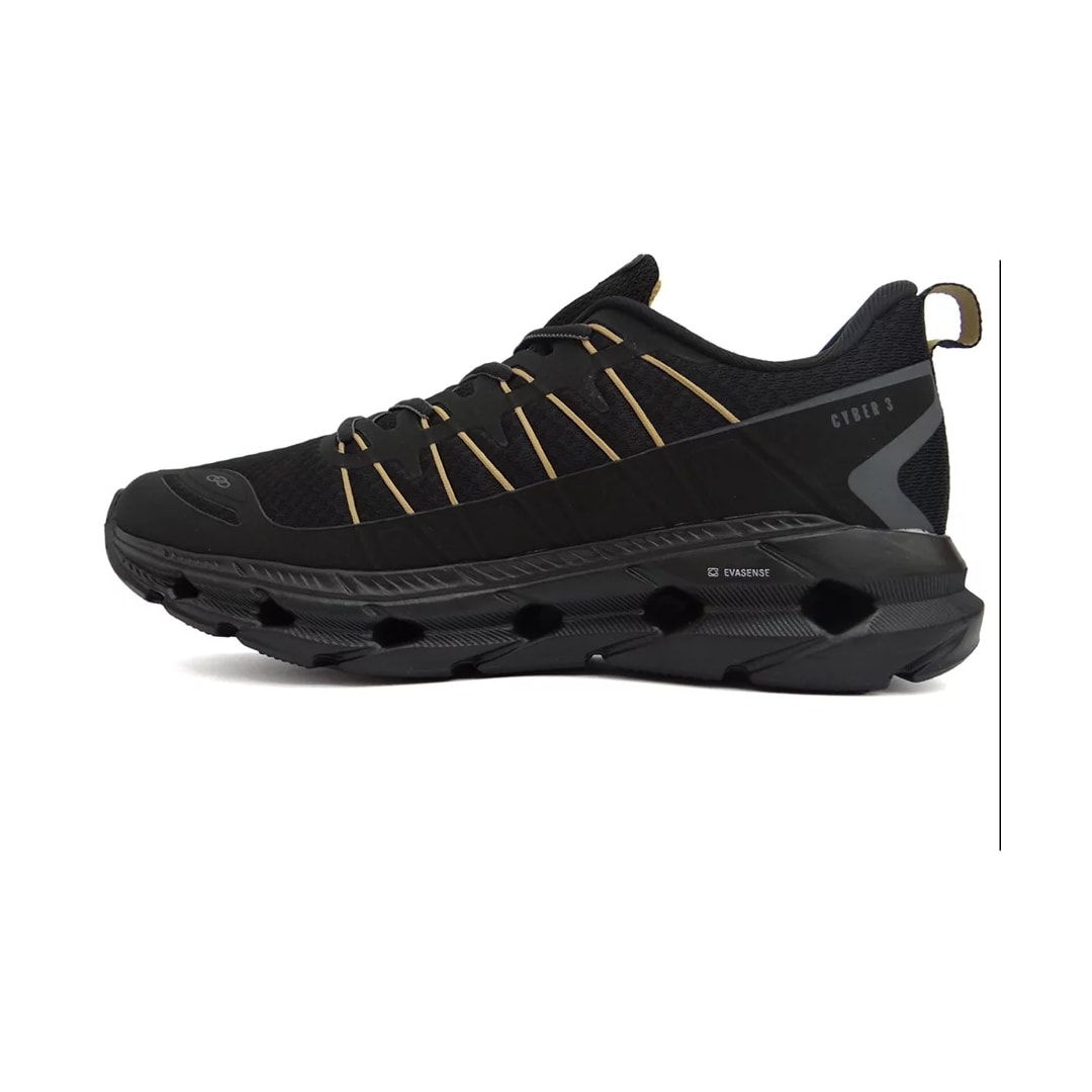 Tênis Olympikus Masculino Cyber 3 Preto/Dourado Tênis Olympikus Masculino Cyber 3 Preto/Dourado