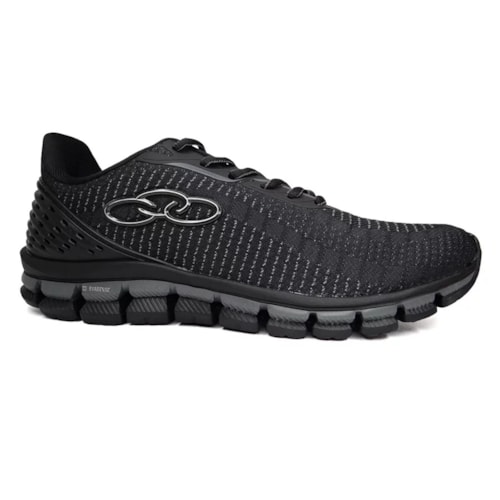 Tenis Olympikus Masculino Estilo 2 Preto/Chumbo